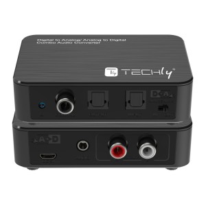 Techly IDATA SPDIF-10 - Μετατροπέας Ήχου Ψηφιακό σε αναλογικό / Αναλογικό σε ψηφιακό Converters Εικόνας Ήχου Onetrade